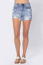 Load image into Gallery viewer, Curvy Distressed Judy Blue Shorts
